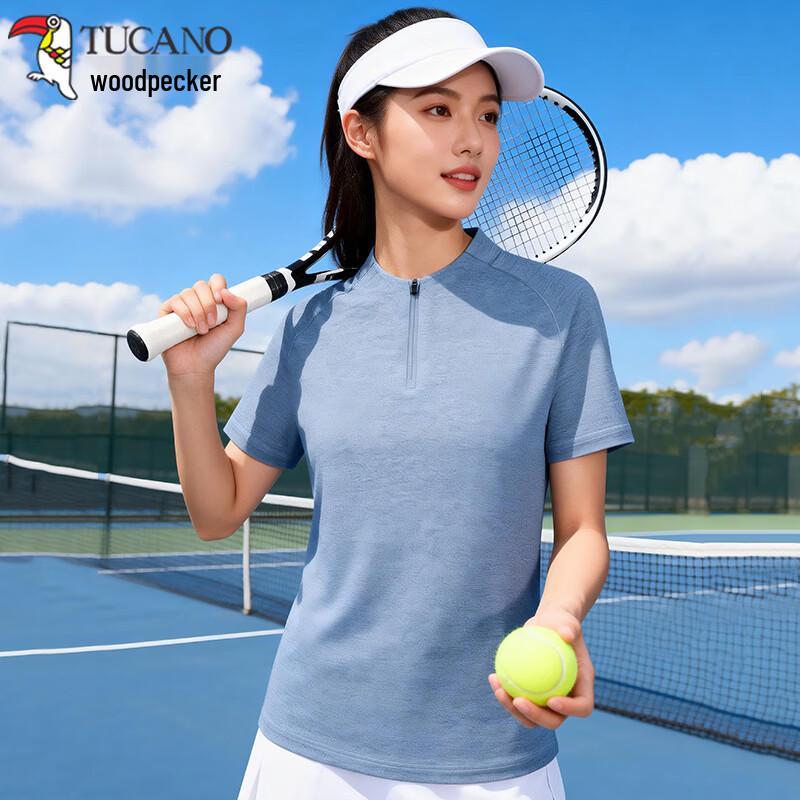 TUCANO Men's Ice-Feel Quick-Dry Short Sleeve T-Shirt