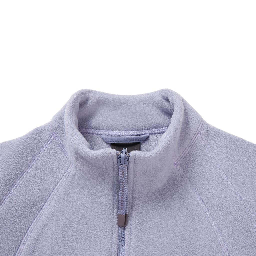 Li-Ning Fitness Series Slim Fit Stand Collar Logo Embroidered Jacket Women Jacket AWDVC36-1