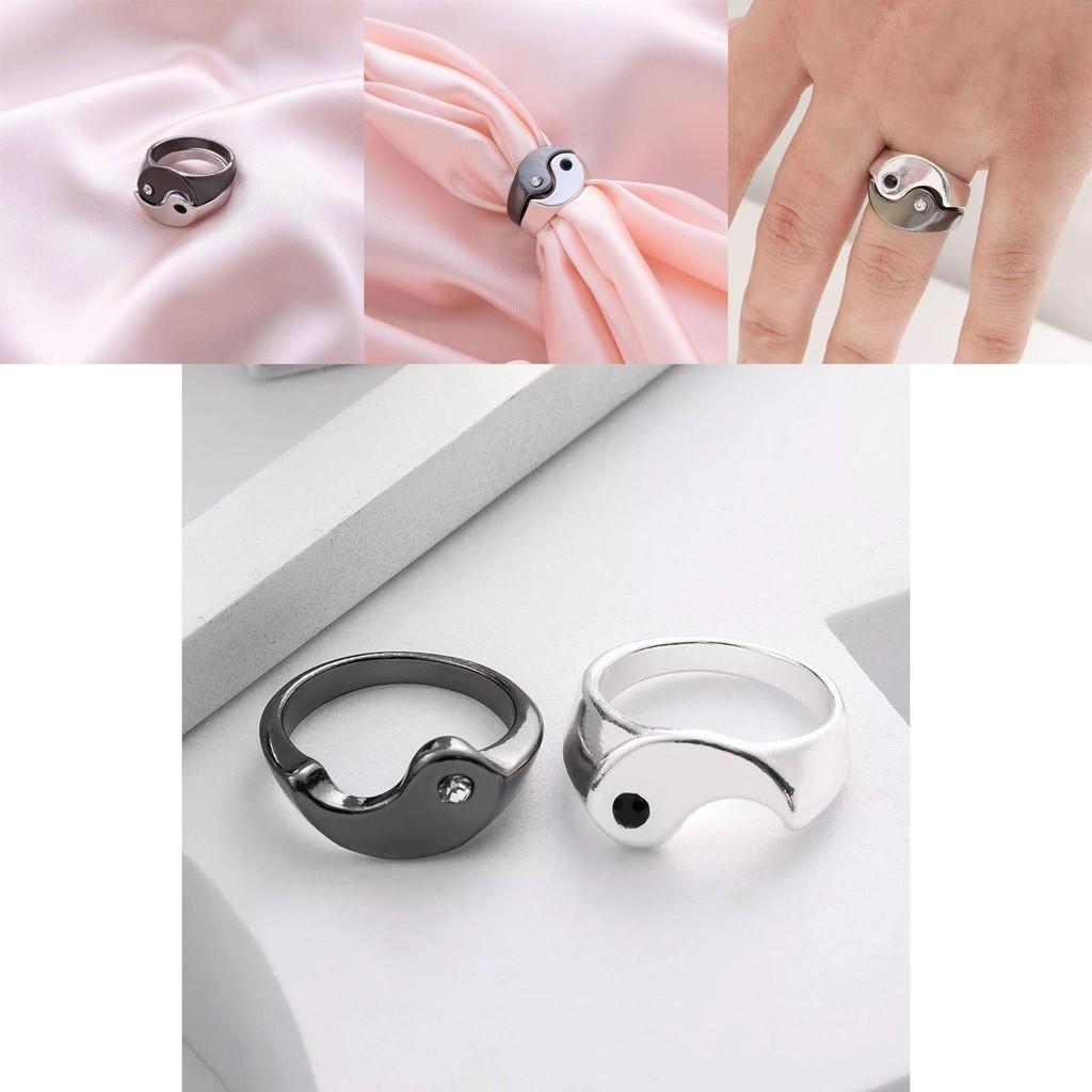Unique Tai Chi Eight Diagrams Rings Stylish Animal/zodiac Shape