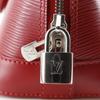 LOUIS VUITTON Alma BB Handbag M41160 2WAYShoulder Red Epi Leather Women Used