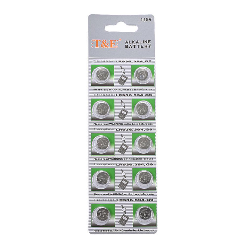 AG1/AG13/AG6/AG7 1.5V Alkaline Button Battery for Watches and Toys