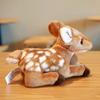 Forest Animal Sika Deer Plush Bright Color Simulation Deer Toy Stuffed Deer Dolls  Birthday Gift
