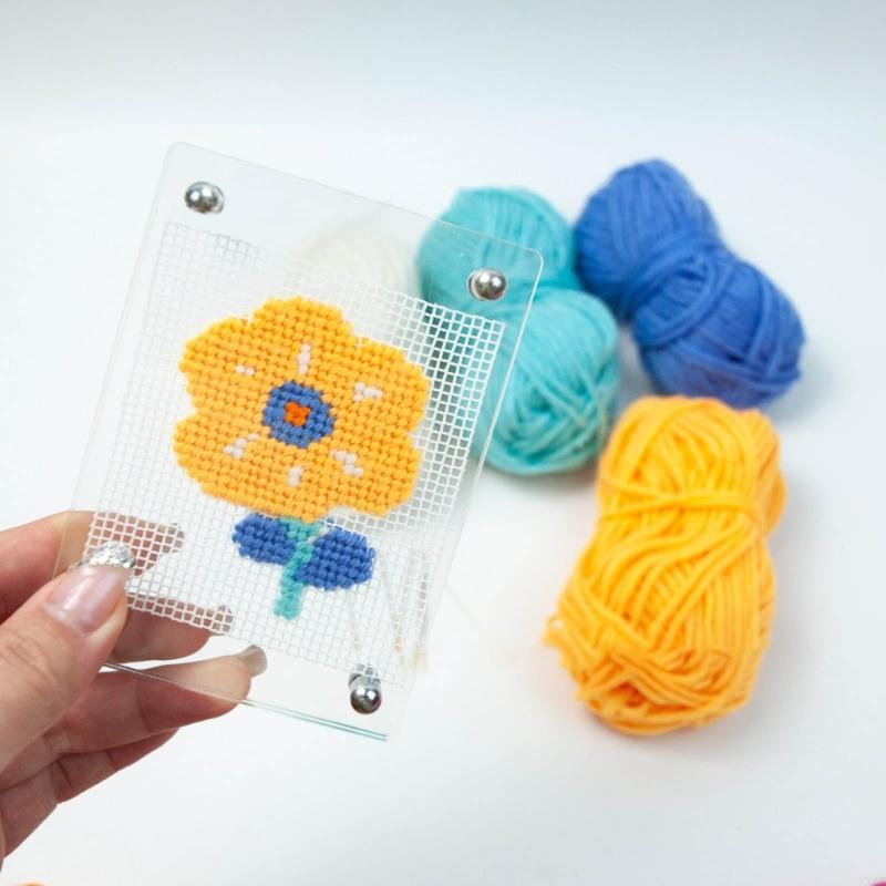 

KX4B 24pcs Embroidery Floss Skein Stitch Thread Bracelet Floss Crafts Needle China Mainland