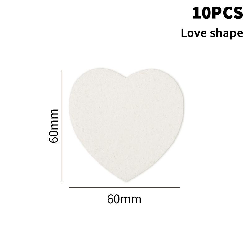 10 Pcs 3D Stereo Foam Texture Painting Diy Handmade Painting Wooden Paddle Sponge Creative Blank Drawing Board