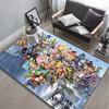 Tapis Tapis Art Personnage de Jeu S-smash-B-Bros U-ultimate pour Décoration de Pièce Maison Chambre Canapé Cadeau Tapis de Sol pour Zone d'Enfants Tapis de Sol Antidérapant