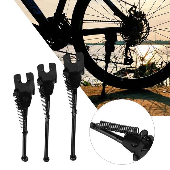 Bicycle Kickstand Anti-stretch No Deformation Steel Kids Cycling Side Parking Stand for Road
