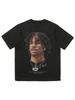 2025 Neue Modemarke Y2K Beliebte Sommertrends Jugend Amerikanischer Street Hip-Hop Basketball T-Shirt Für Beide Damen Modemarke