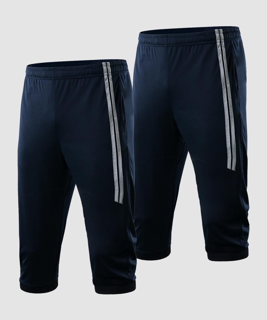 ARMEDES [2Pack] 2-Stripe Athletic Shorts Ar-62 (2 Colors)
