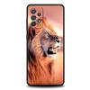 Lion Alpha Male Cub Phone Case For Samsung Galaxy A17 A07 A55 A35 A25 A15 A05s A33 A31 A23 A21s A13 A41 A73 A53 A51 A71 A03Cover
