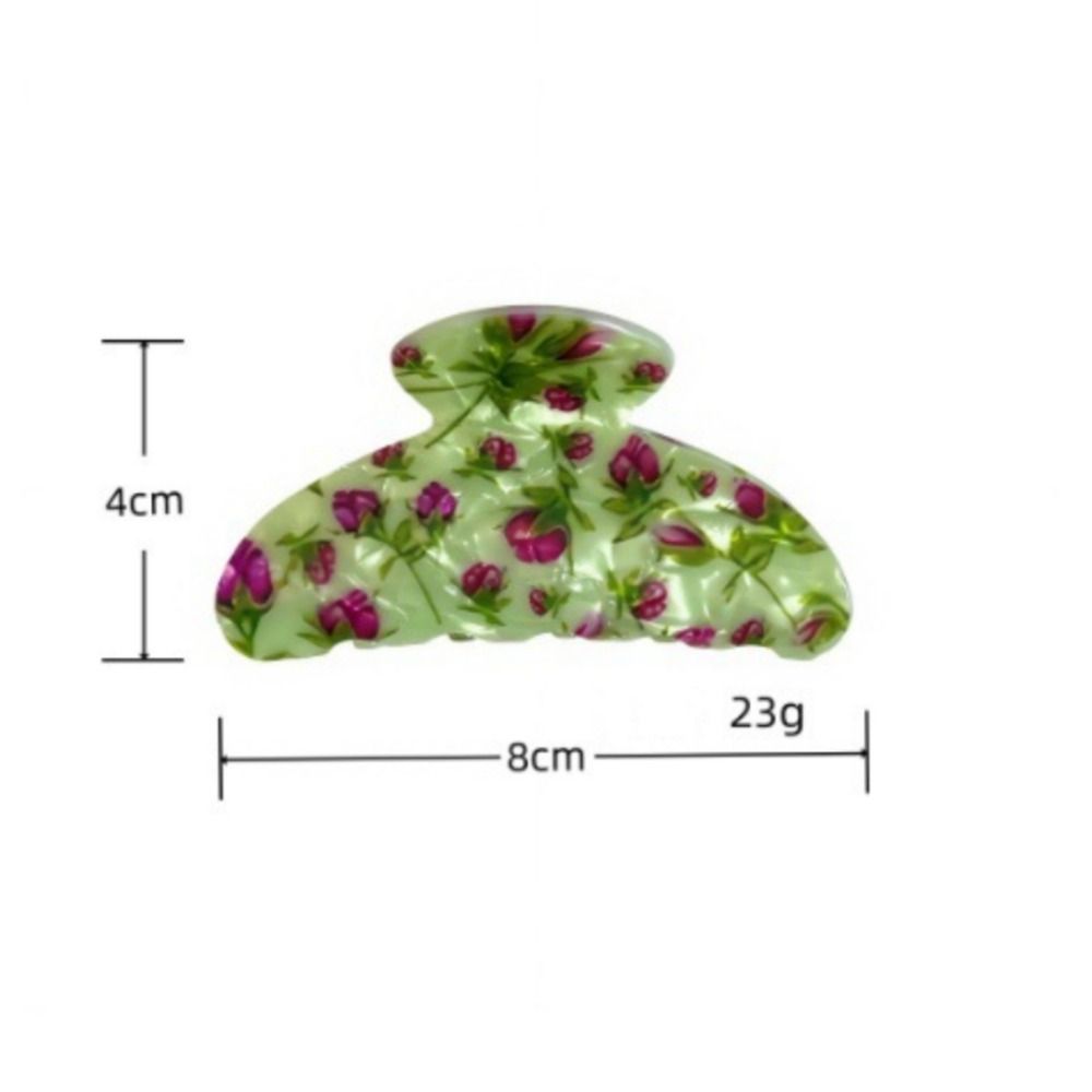 Sweet Hair Claw Clip Retro Floral Hair Accessories Fashion Hairpin  Girls Gifts