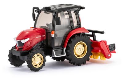 Yanmar YT3 Tractor Miniature - YANMAR Tractor Miniature Car Miniature Model Toy Working Vehicle