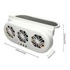 Car Solar Powered Window Exhaust Fan Car Air Purifier Car Solar Power Air Vent Radiator Fan Ventilation Fan