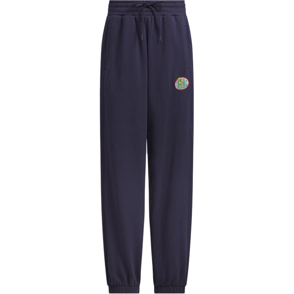 Adidas Originals Street Series Loose Fit Drawstring Cuffed Casual Pants Women Pants Dark-Ink-Blue JL7547