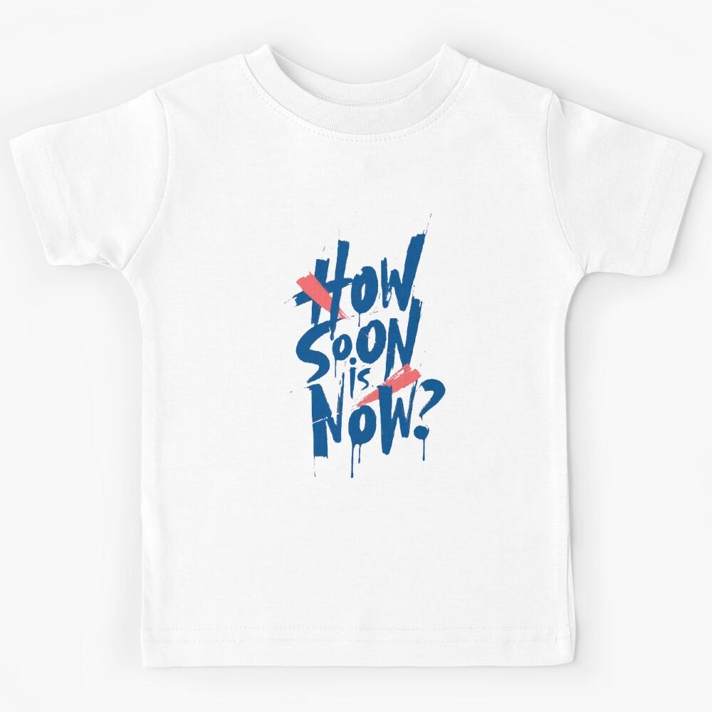 The Smiths How Soon Is Now Manchester Band Kids T-Shirt 160