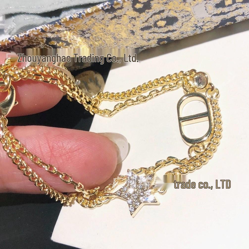 Seiko D Jia Diamond Star Double-Layer Necklace & Bracelet Set