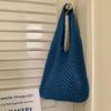 Knit Bag Hand-woven Bag Vintage Tote Bag Shoulder Bag Women's Tote Shopping Bag