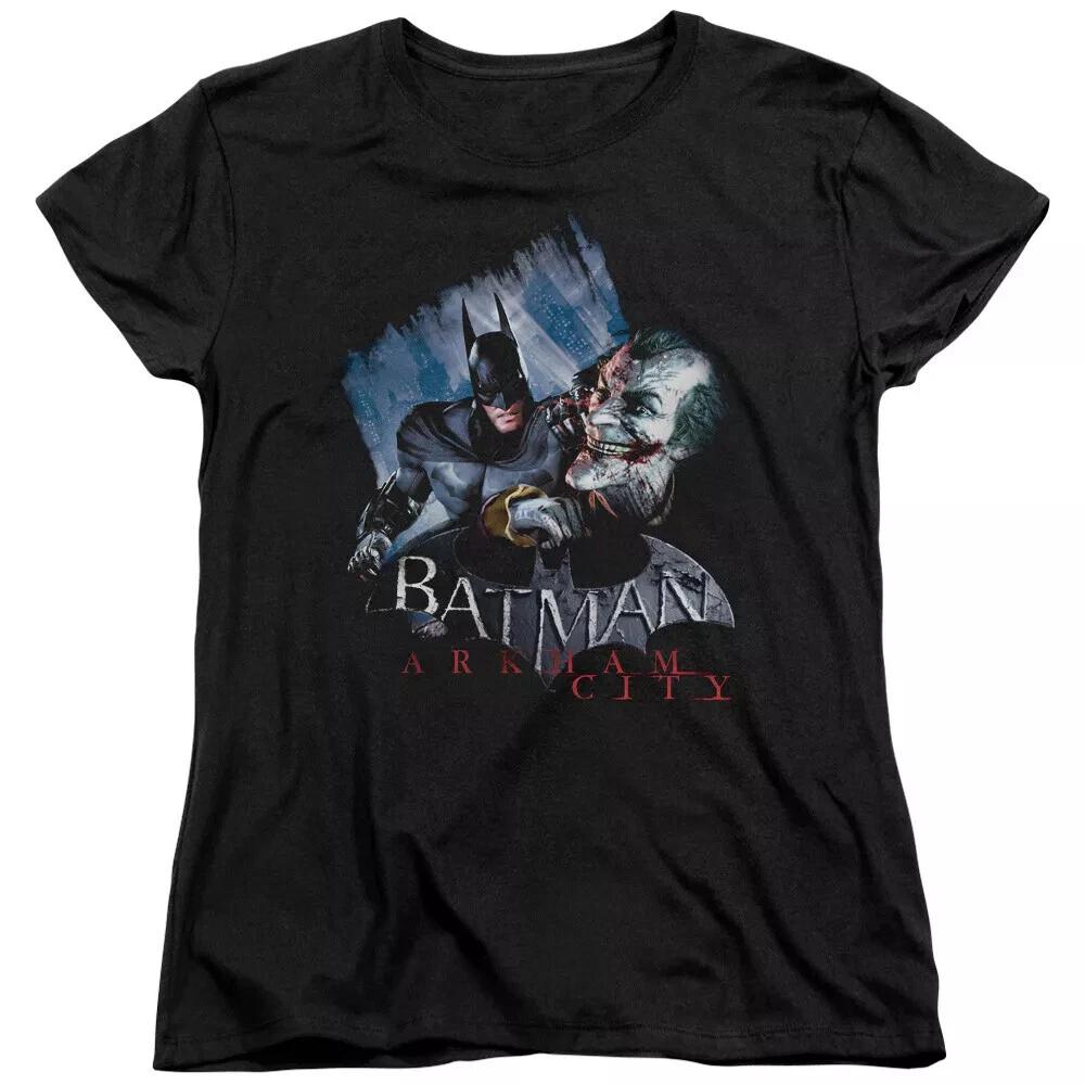 Batman Arkham City  Joke s On You!  Women s T-Shirt S