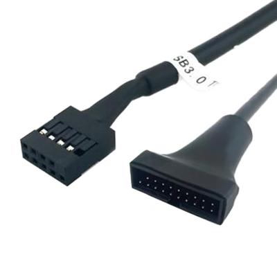 Cavo adattatore convertitore da PC USB 2.0 9 pin maschio a scheda madre 3.0 20 pin femmina