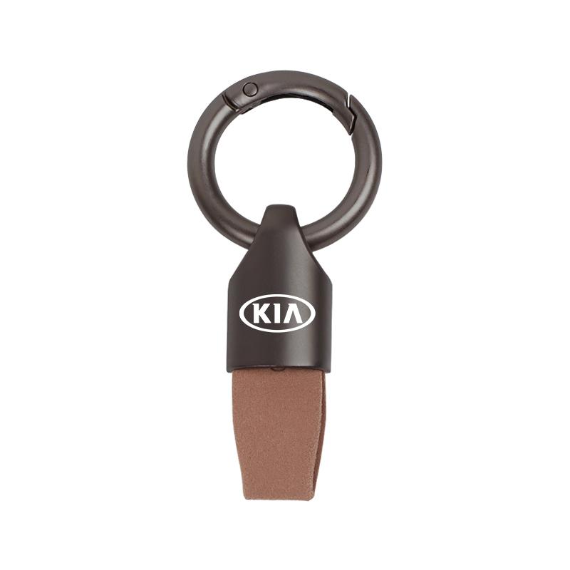 JNGO1 Leather Metal Keychain Fashion Keychain Keychain for Kia Sportage Ceed Picanto Rio ProCeed Niro 5 3 4 K7 K5 K8 K3 Ray K9