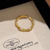 Retro Handmade Tiger Eye Ring: Luxury Stackable, Super Shiny Micro-Paved Jewelry for Women