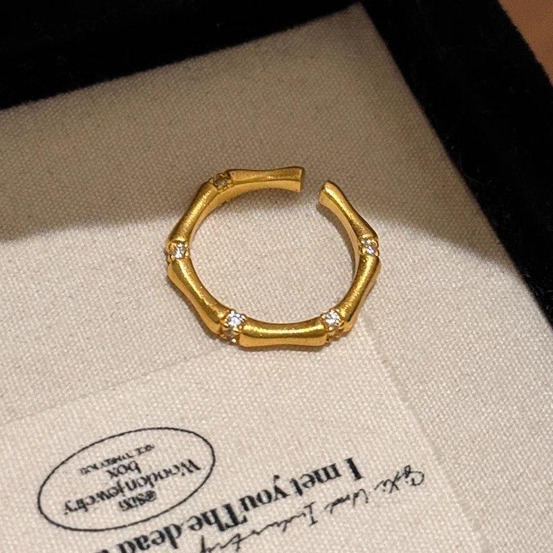 Retro Handmade Tiger Eye Ring: Luxury Stackable, Super Shiny Micro-Paved Jewelry for Women