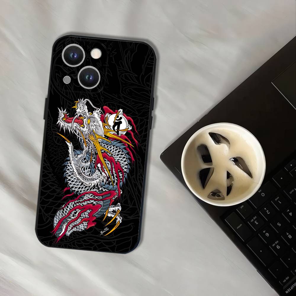 Yakuza 0 Game For iPhone 17,16,15,14,13,12,11,Pro,XS,Max,XR,Plus,E,SE4,Mini Black Soft Cover Phone Case iPhone17promax