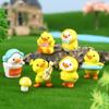 Model Pvc Ornaments Handmade Models Toy Little Yellow Duck Action Figures Little Duck Doll