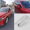 ABS Chrome Side Door Rearview Mirror Caps Trim Strips Decoration Sticker For Mazda 6 Atenza 2014 -2017   Car Accessories