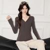 Women's Chic V-Neck Long Sleeve Knit Sweater