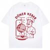 Funny Doner Kebab Graphic Tshirt Unisex Unisex Fashion Vintage Short Sleeve Cotton Casual Oversized High Quality T Shirt Streetwear