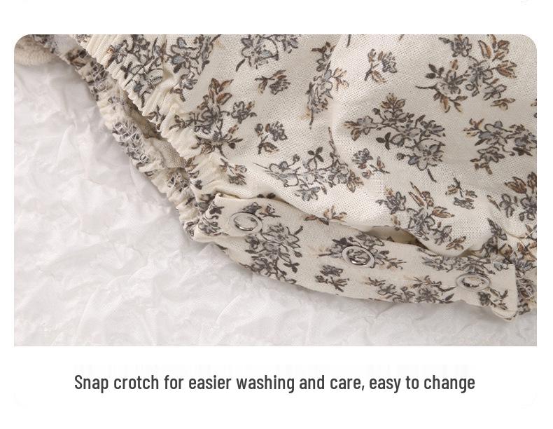 A-class Autumn Toddler & Infant Girls' Cotton Jumpsuit Set - Cute & Stylish 