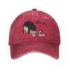 Washed Baseball Cap Ayumu Osaka   Azumanga Daioh  Spring Trucker Hat For Unisex Unisex  Casual Outdoor Gym Sun Baseball Caps