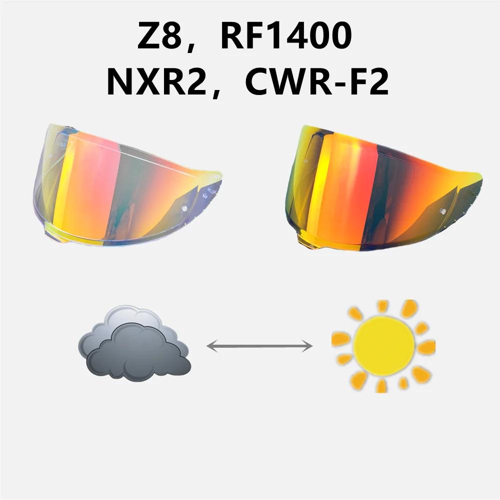 Fotochromatický hledí pro SHOEI Z8 X15 RF1400 CWR-F2 NXR1/2 X14 Z7 CWR1 RF1200 Xspirit GT Air1/2 Neotec CNS-1 TC-5/9 Helmový štít