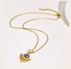 Protection Evil Eye Necklace for Women, Trendy Lucky Amulet Pendant Necklace Gifts for Sister Friends Gift