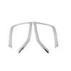 For Hyundai IX45 SantaFe 2013 2014 2015 2016 2017 2018 Car Styling Cover Eyebrow ABS Chrome Front Fog Light Lamp Trim Frame Part