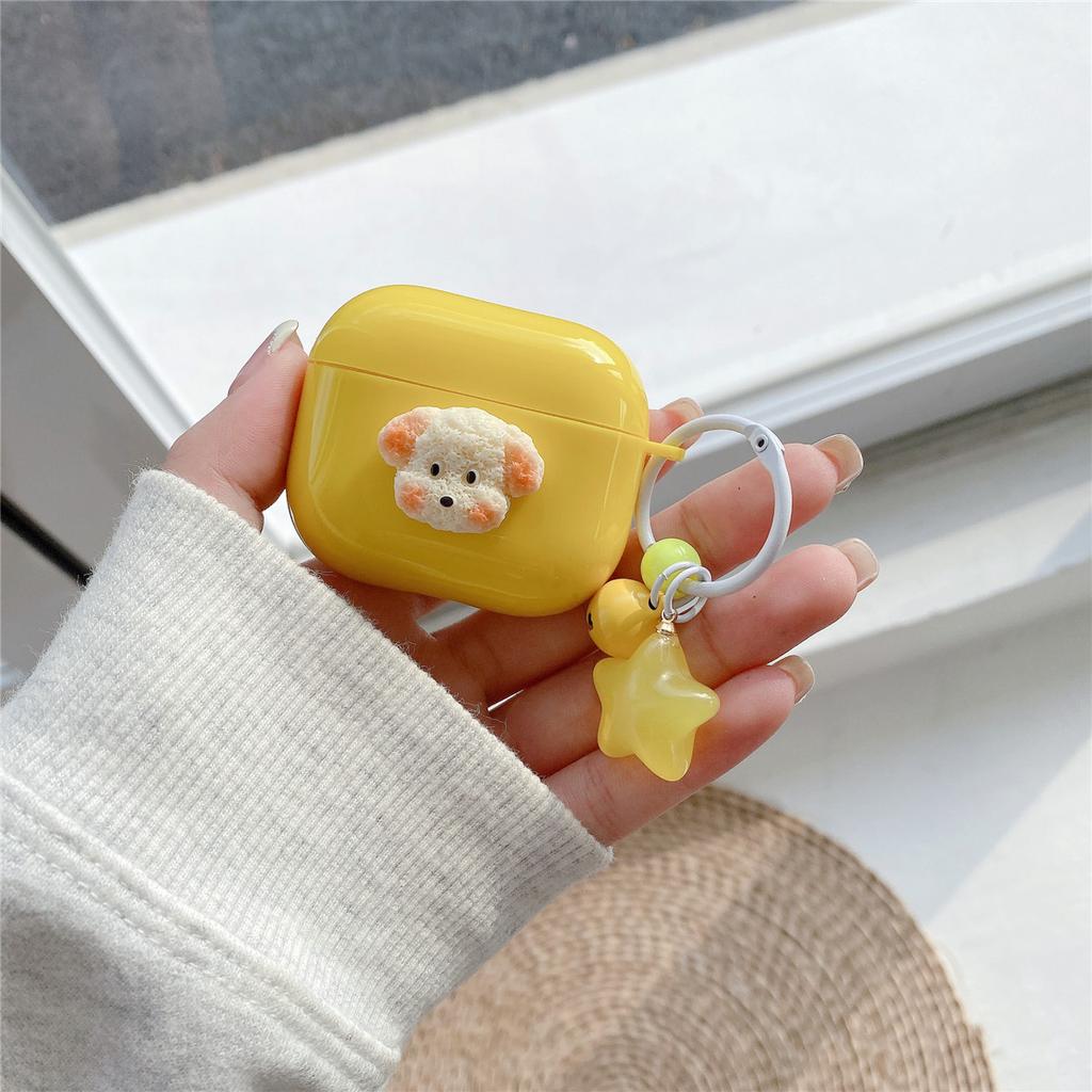 Cute puppy 1st generation apple AirPods 1 generation bluetooth headset case pro1 headphone case new ins1 generation