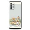 Süßer Cartoon Hund Katze Fahrzeug Hülle für Samsung A57 A37 A51 A71 A21S A17 A15 A25 A41 A23 A33 A53 A73 A07 A05S A13 A35 A55 5G Cover