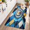 Flannel Kitchen Mat Manchester City Soft Area Rug Non Slip Floor Carpet Home Decoration