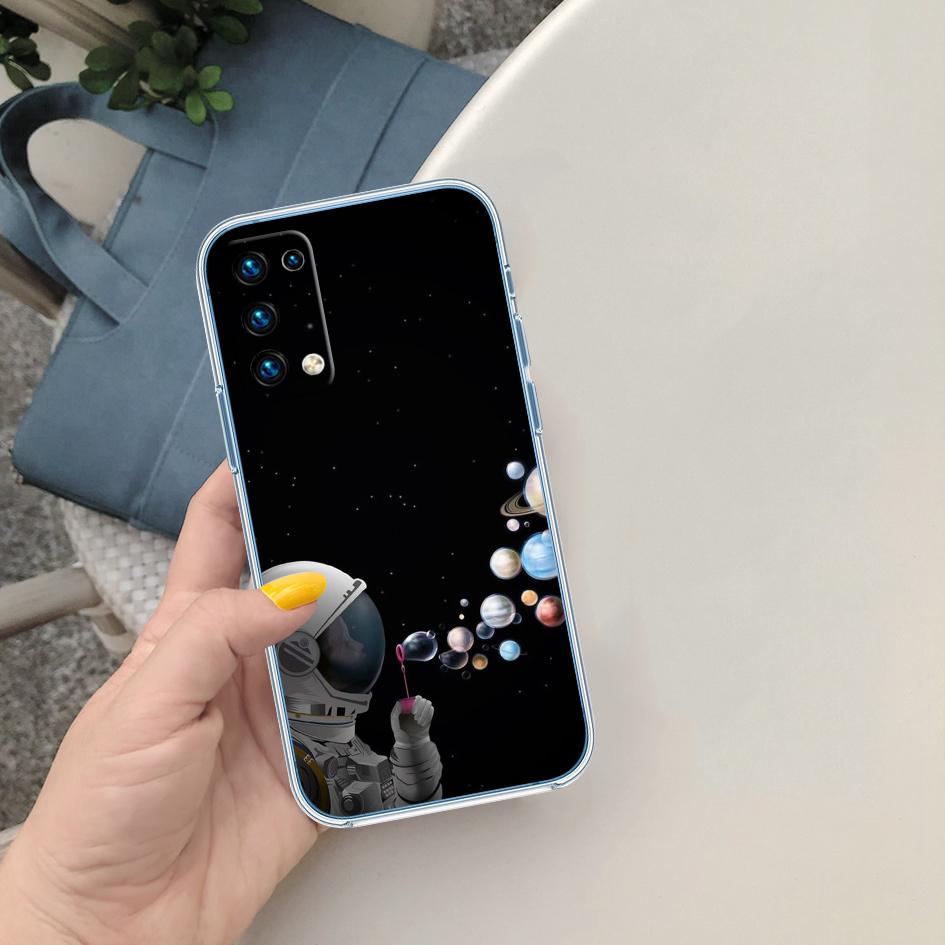 LO12 Astronaut Space Moon Case for Motorola G10 G20 G30 G31 G32 G34 G35 G41 G42 G50 G51 G52 G55 G60 G60S G62 G71 G72 G75