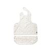 Babyclaw Baby Table Integrated Type, Child-led Baby Food, Waterproof Bib, Tank Top, Zipper Type, Bear Ivory, 1 Piece, 1 Piece