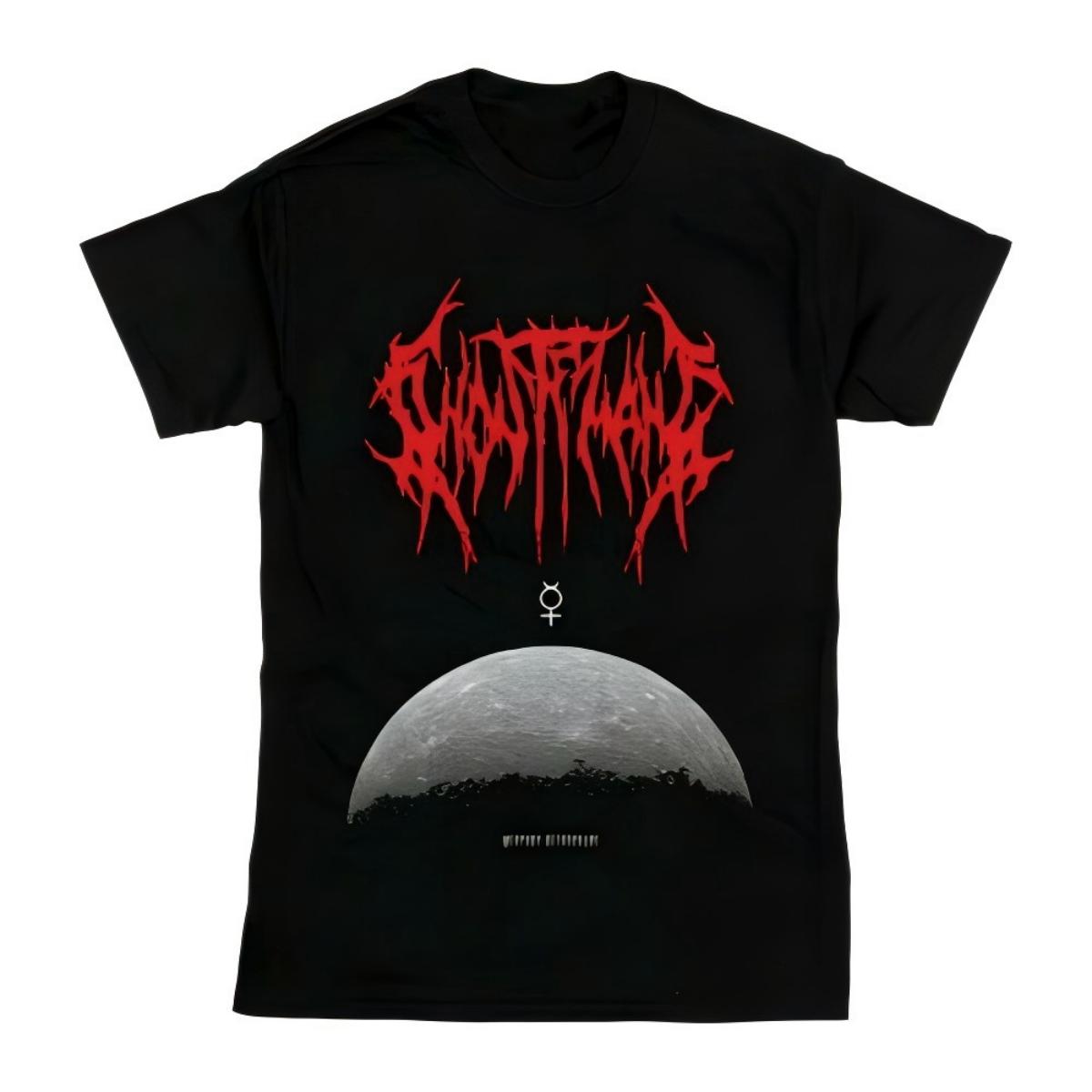 Ghostemane Moon Celestial T-Shirt L чёрный