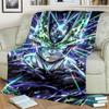 Dragon Ball! Pattern Blanket Warm Comfortable Flannel for Bedrooms, Sofas, Beds, Chairs, Picnics, Travel