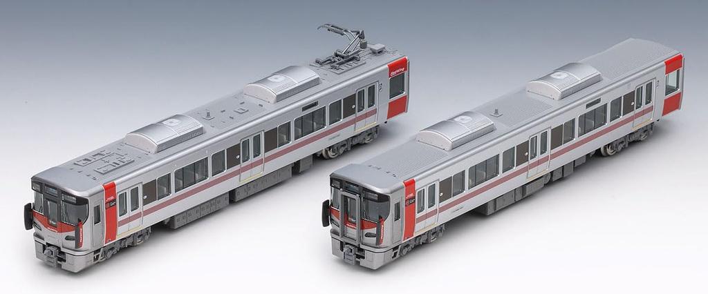 TOMYTEC TOMIX N Gauge JR 227 Series Red Wing Set Model Train 97216 2-Car Add-on
