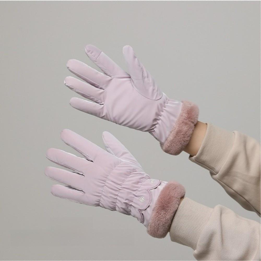 Windproof Thermal Ski Gloves Touchscreen Outdoor Cycling Gloves New Winter Gloves  for Cold Weather
