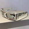 Y2K Personalized Cyberpunk Sunglasses Fashion Women Hip Hop Cool Concave Shaped Sun Glasses Men Square Glasses