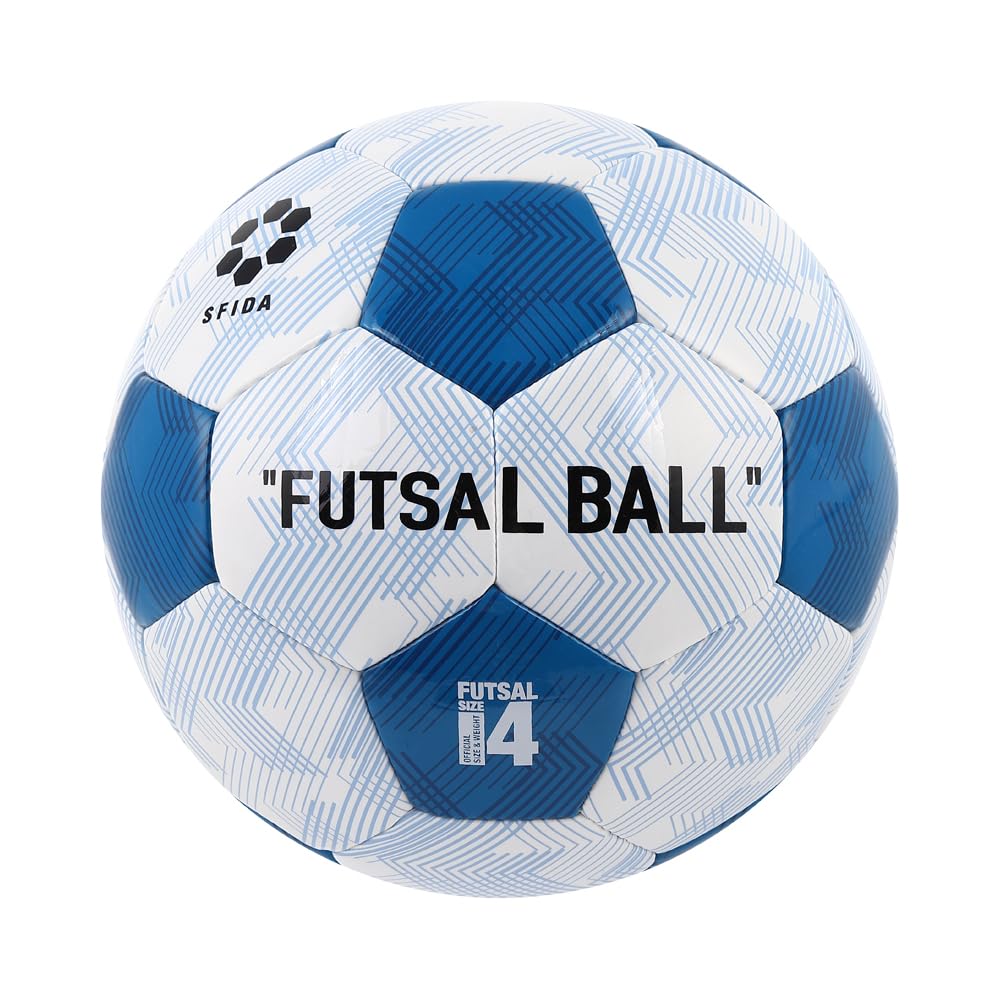 SFIDA Futsal Ball, THE FUTSAL BALL, Size 4, Practice Ball for Elementary, Middle, and High School Students and Adults