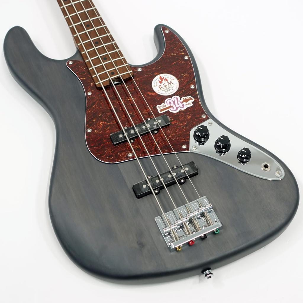 BACCHUS Global Series Electric Bass WL4-STD/RSM BLK-S