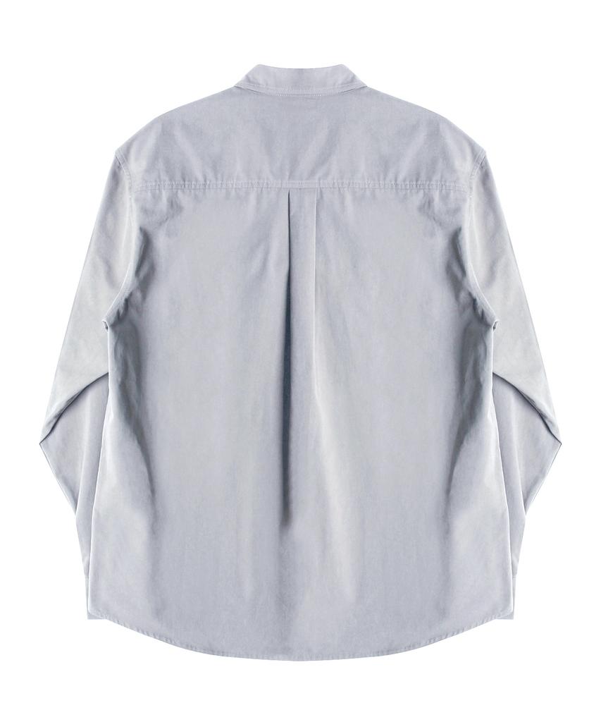 NODU L/S Bio High-Density Cotton Shirt [Sora]