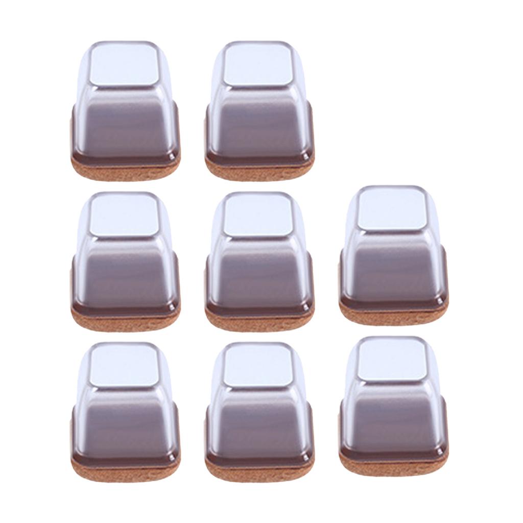 8 Stück Stuhlbein Bodenschoner mit Filz Stuhlbeinkappen Möbelbeinfüße Schutzhülle Schützen Hartholzboden Nein