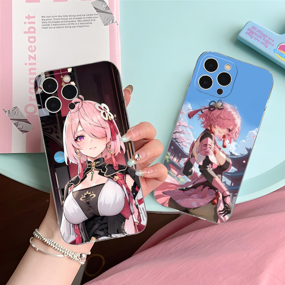 Wuthering Waves Taoqi Mobile Phone Case for iPhone 17 16 15 14 13 12 11 X XR XS Air Pro Max Plus Mini Clear Colorful Cover Cover